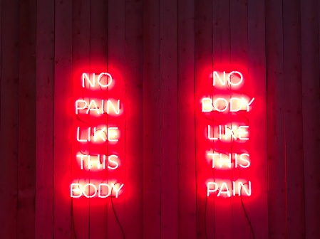 Yes, neon. Venice Biennale